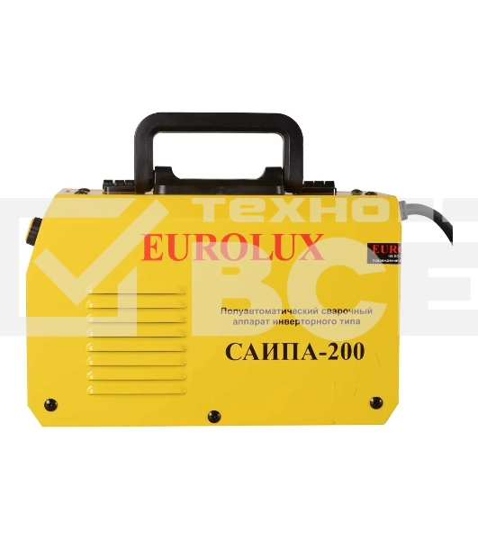 Сварочный полуавтомат САИПА-200 3в1 Eurolux
