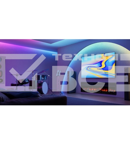 Лента светодиодная умная Yeelight, 12 метров / RGBIC+ BLE / YLYDD-0039