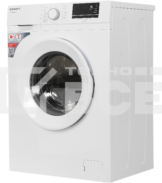 Стиральная машина Kraft KF-MDS7106W белый, загрузка фронтальная 7 кг, 1000 об/мин., класс: А+