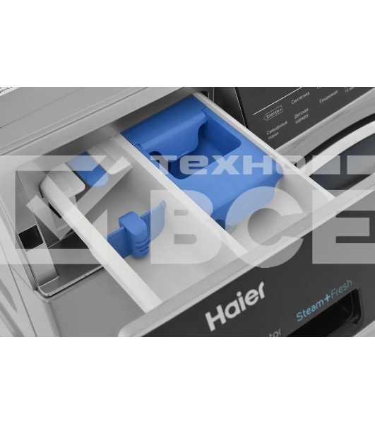 Стиральная машина Haier HWD80-BP14979S серебристый, загрузка фронтальная 8 кг, 5 кг - сушка, 1400 об/мин, класс: B