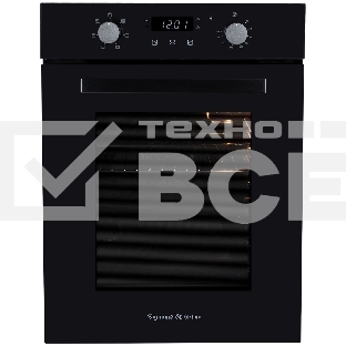 Духовой шкаф электрический Zigmund & Shtain E 173 B чёрный, 51 л