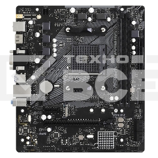 Материнская плата ASRock A520M-HVS, AM4, AMD A520, 2xDDR4, 4xSATA, 1xM.2, 1xPCIe 3.0 x16, 1xPCIe 3.0 x1, 1xHDMI, 1xVGA, 1x 1Gb LAN, 3x3.5 мм, 7.1, mATX