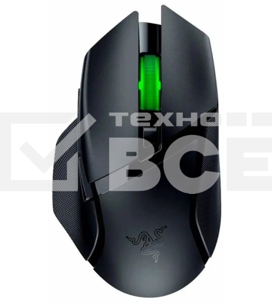Мышь беспроводная Razer Basilisk V3 Hyperspeed черный, 18000 dpi, радиоканал, Bluetooth, USB, кнопки - 7