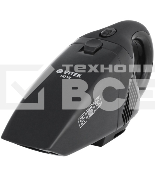 Пылесос автомобильный Vitek VT-1840 BK, 90Вт, черный