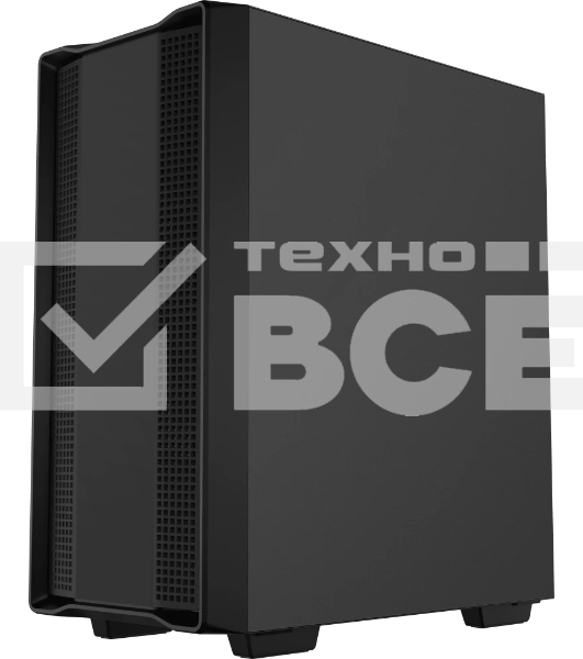Компьютерный корпус Deepcool CC560 ARGb V2 без БП, боковое окно (закаленное стекло), 3x120мм ARGb LED вентилятор спереди и 1x120мм ARGb LED вентилятор сзади, черный, ATX