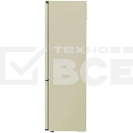 Холодильник LG GA-B509CEWL бежевый двухкамерный 277/107л морозилка снизу, No Frost, фото3