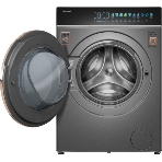 Стиральная машина Weissgauff WM 58411 Direct Drive Inverter Premium Steam Grey серая, загрузка фронтальная 11кг, 1400 об/мин., класс: A+++, фото2
