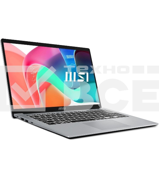 Ноутбук MSI Modern 15 F1MG-800XRU серебристый Intel Core 7 150U/16Gb/SSD 1Tb/15.6