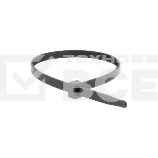 Хомут кабельный DKC 25317SR 4.8х300 полиамид черный (уп. 100 шт)