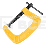 Струбцина Denzel G-образная усиленная, 75 мм, фото3