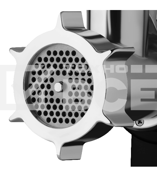 Мясорубка электрическая LEONORD LE-17705 Premium черный, 3000 Вт, 3.0 кг/мин, реверс, металлический лоток, насадки - 6