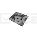 Подставка для ноутбука CROWN CMLC-1000 black&silver (до 15,6' 1 кулер 160мм, материал алюминий Вес 867 г Размер 339x294x49 мм), фото 1