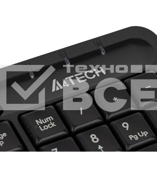 Комплект клавиатура+мышь A4Tech FStyler FG1010 беспроводной, USB, 2000 DPI, чёрный/синий