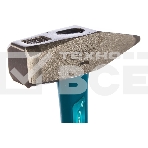 Молоток слесарный Gross 10279 1000 г, квадратный боек, фиберглассовая обрезиненная рукоятка, фото7