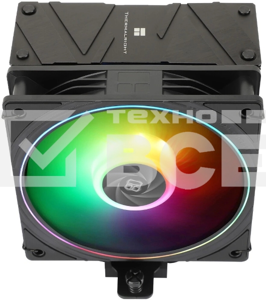 Устройство охлаждения(кулер) Thermalright Assassin Spirit 120 Soc-AM5/AM4/1151/1200/1700 черный 4-pin 25.6dB Al+Cu 900gr Ret (AS120-EVO)