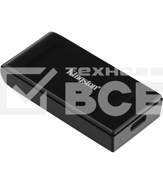 Внешний SSD Kingston XS1000, 1Tb, USB Type-C 3.1, R/W 1050 МБ/с/ 1000 МБ/с черный