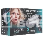 Фен Centek CT-2258 серебристый/черный, 850 Вт, компактный, фото6