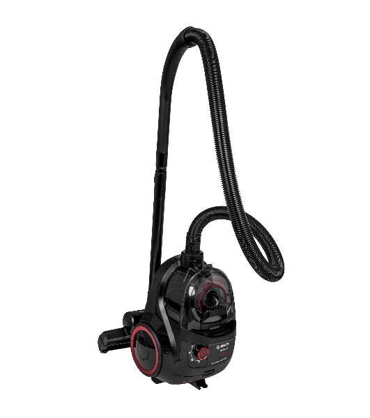 Пылесос Bosch BGS21POW2 черный, 700 Вт, уборка сухая, пылесборник контейнер 2 л