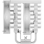 Кулер для процессора PCCooler RT720 TC ARGB WH (270W, 4-pin PWM, 157.5mm, Al/Cu, 7x6mm, ARGB, 2x120mm, 73.32CFM, 34.9dBA, 2200RPM, S: 1851/1700/1200/115X, AM5/AM4, white), фото2