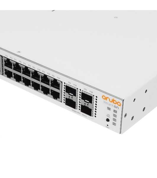 Коммутатор HPE Aruba IOn 1930 24G 4SFP+, 24×1 Гбит/с + 4×10 Гбит/с SFP+, управляемый