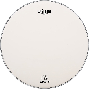 Двуслойный пластик WILLIAMS DS49-7MIL-10 10', с напылением, белый