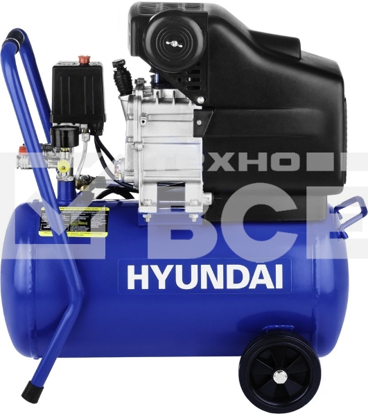 Компрессор поршневой Hyundai HYC 2324 масляный 230л/мин 24л 1500Вт