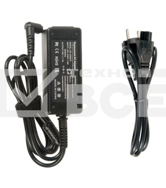 Блок питания для монитора LG 19V, 1.7A (6.5 x 4,4mm) 32W L321906544 OEM