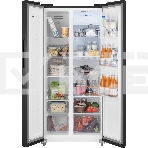 Холодильник Weissgauff WSBS 500 Inverter NoFrost Black двухкамерный 270/180л морозилка слева, No Frost, Side by Side, фото10