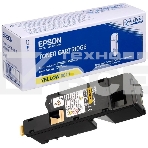 Картридж лазерный Epson 0611 (C13S050611) желтый (1400 стр.) для AcuLaser AL-C1700/1750/CX17, фото 1