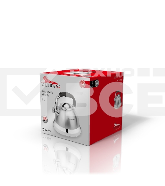 Чайник со свистком Zeidan Z-4465 3 л