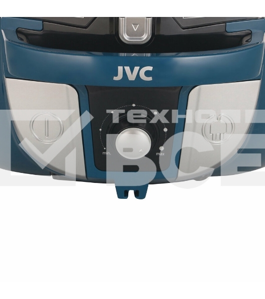 Пылесос JVC JH-VC318 синий/черный, 300/900 Вт, уборка сухая, пылесборник контейнер 2 л