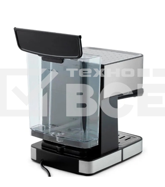 Кофеварка рожковая Vitek VT-1508 черный/серебристый 1.6 л 850Вт 15 бар