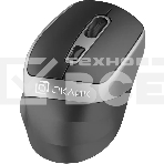 Мышь беспроводная Oklick 516MW черный/серебристый, 1600 dpi, радиоканал, Bluetooth, USB, кнопки - 6, фото3
