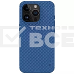 Чехол Super Frosted Shield Pro, синий, (AP IP15 Pro), фото 1