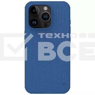 Чехол Super Frosted Shield Pro, синий, (AP IP15 Pro)