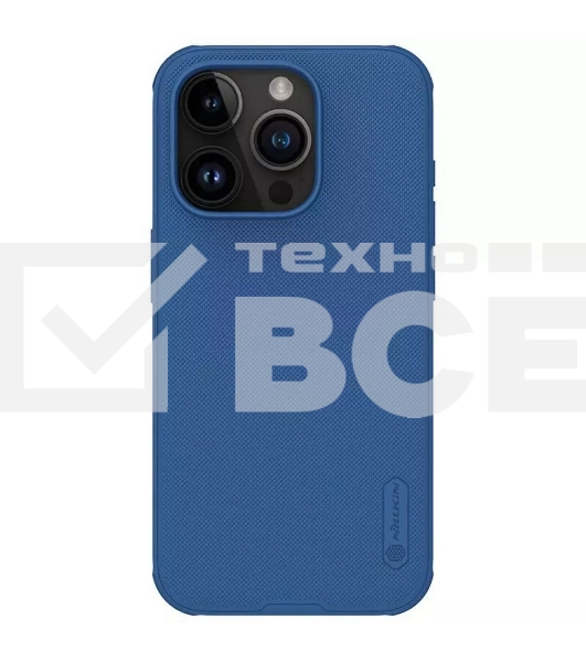 Чехол Super Frosted Shield Pro, синий, (AP IP15 Pro)