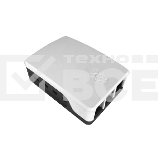 Корпус ACD RA599 Black+White ABS Case for Raspberry 4B