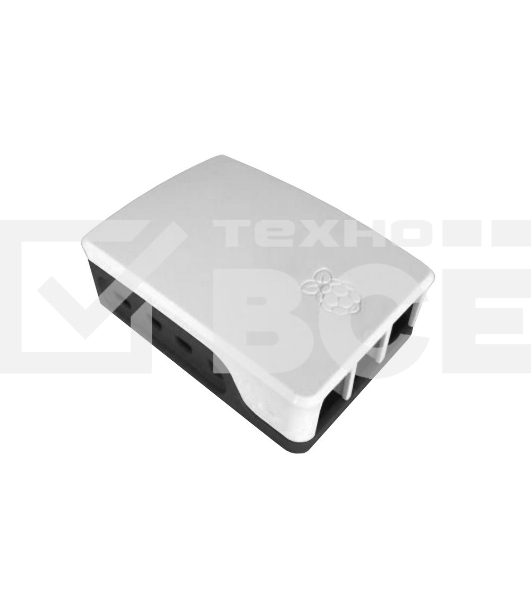 Корпус ACD RA599 Black+White ABS Case for Raspberry 4B