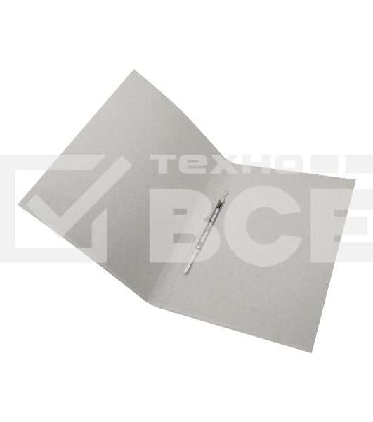 Скоросшиватель Silwerhof СК260M картон мелованный 0.4мм 260г/м2 белый