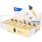 Текстовыделитель Deli EU356-YL Macaron скошенный пиш. наконечник 1-5мм желтый пастельный, фото3