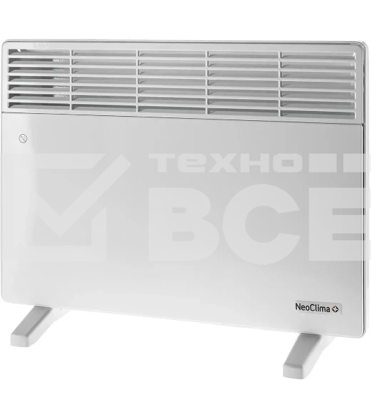 Конвектор Neoclima Comforte T1.5 белый, 1500 Вт, 20 м2, термостат