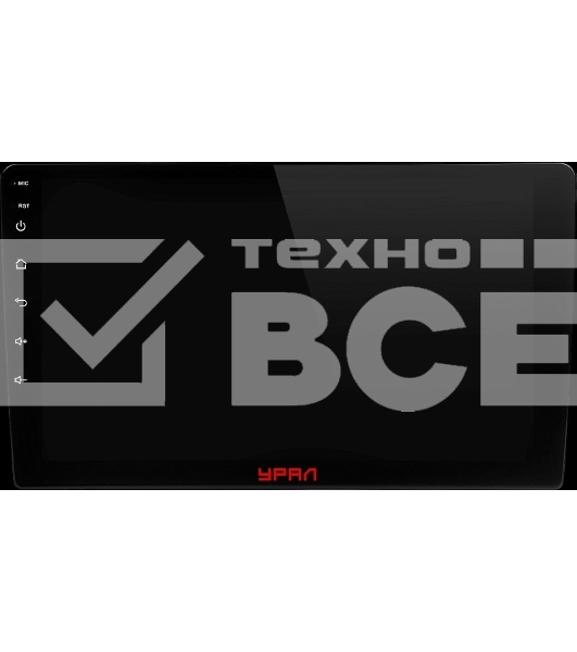 Автомагнитола Ural АМС ШТОРМ 91, 2DIN 4x50Вт v4.1 2000Mb Android 12 9