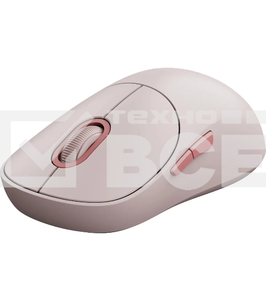 Мышь беспроводная Xiaomi BHR8911GL Wireless Mouse 3 розовый, 1200 dpi, USB/Bluetooth, кнопки - 4