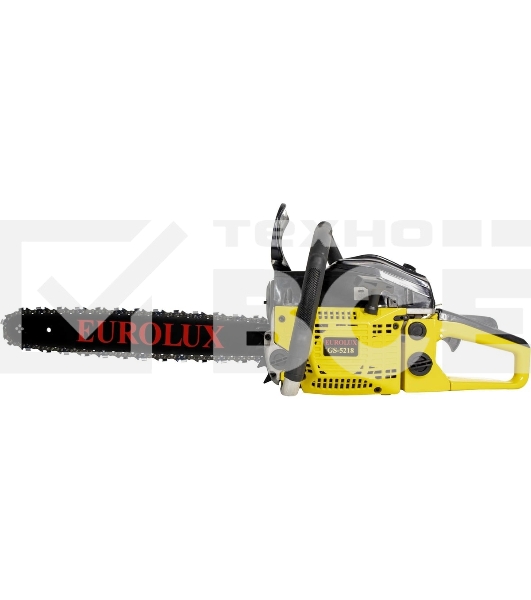 Бензопила Eurolux GS-5218 желтый/черный