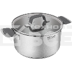 Кастрюля Rondell Normanne RDS-1814 5.1л. d=24см (с крышкой) стальной, фото 1