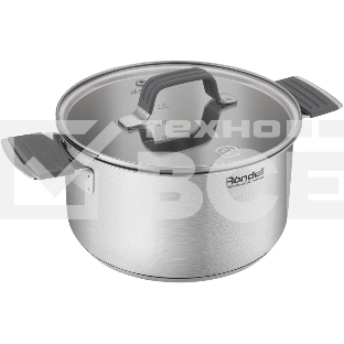Кастрюля Rondell Normanne RDS-1814 5.1л. d=24см (с крышкой) стальной