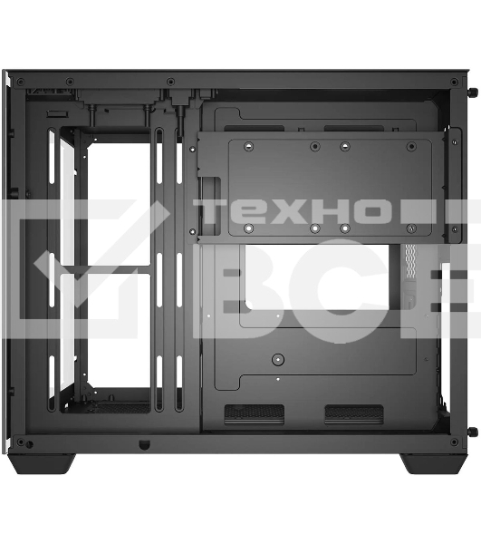 Корпус Bloody BD-CC108 черный без БП mATX 9x120mm 2xUSB3.0 audio bott PSU