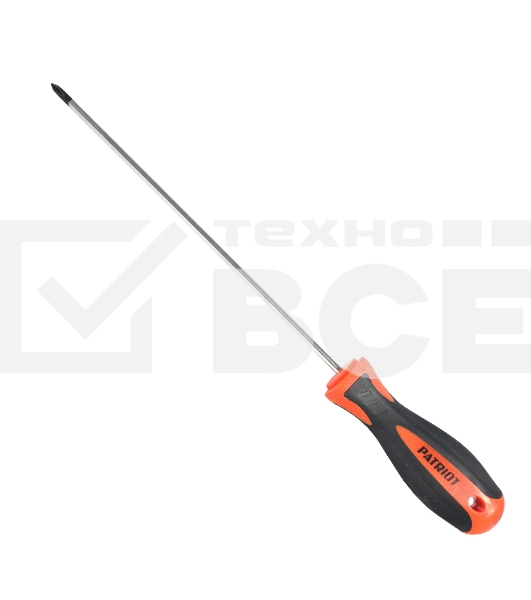 Отвертка Patriot PH0x150, CR-V,магнитная, 2-х компонентная рукоятка