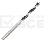 Сверло EDGE by PATRIOT по дереву спиральное 5 мм, W-образная заточка, 1 шт в блистере, фото 1