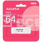 Флешка USB ADATA UC310 (UC310-64G-RWH), 64Gb, USB 3.2 Gen 1, R/W 100/30, белый, фото2